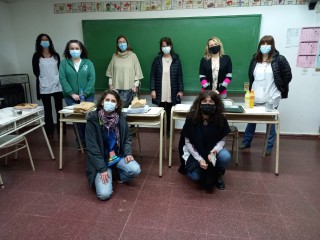 Funcionarias de Educación visitaron escuelas de Cuchillo Có y La Adela 